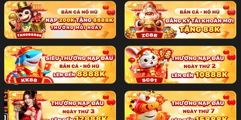 Tổng hợp khuyến mãi HOT 8KBET